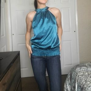 Satin Halter Top